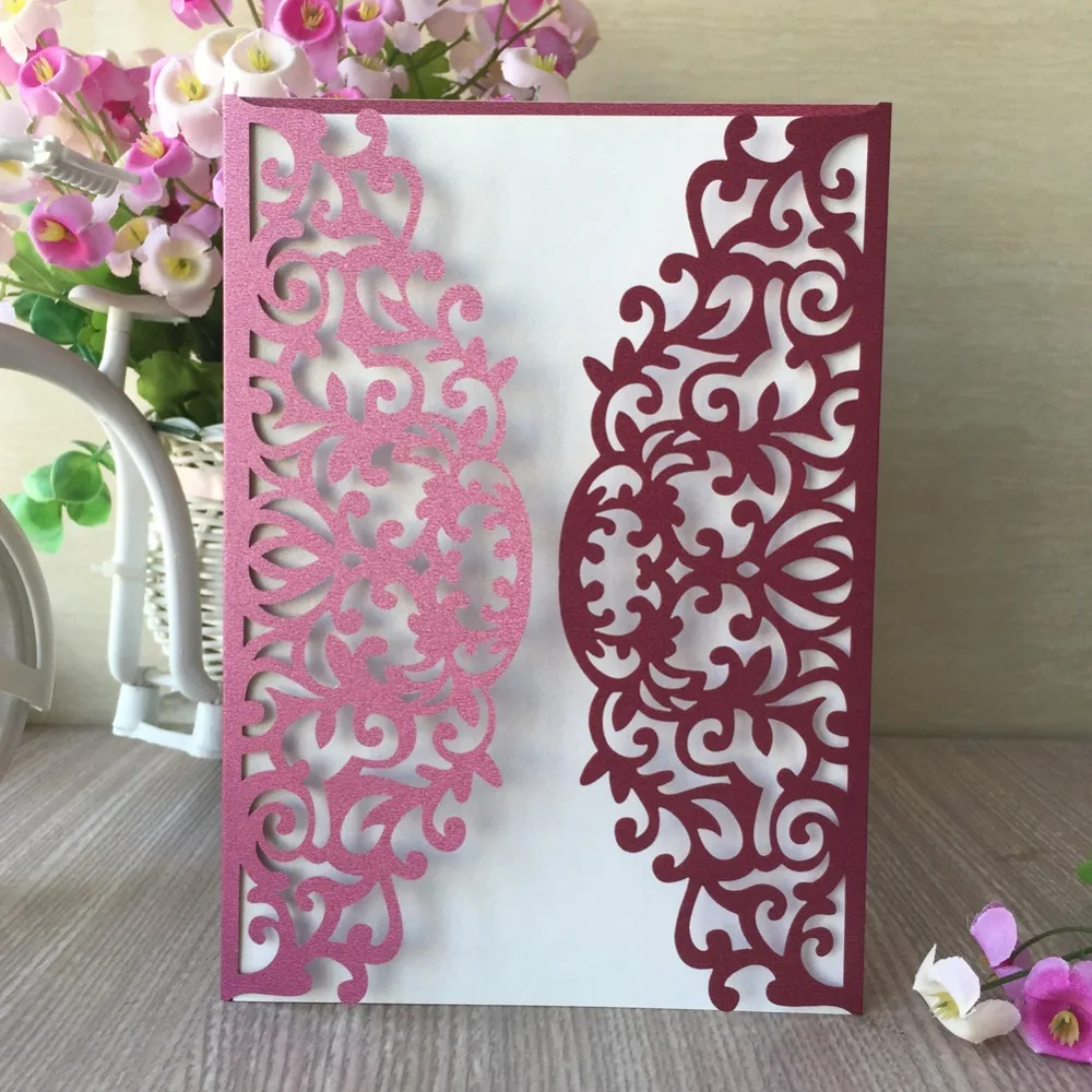 50pcs girl birthday party decoration pearl paper craft