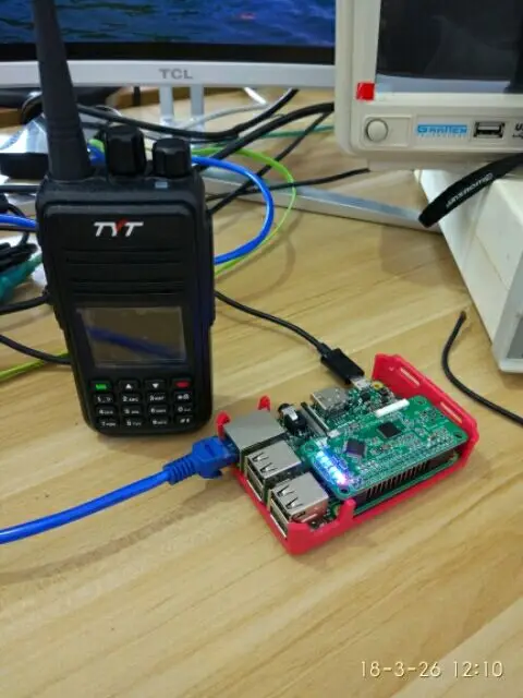 Цифровой голосовой модем Jumbo Spot RTQ MMDVM UHF VHF точка доступа P25 DMR D STAR C4FM YSF для Raspberry pi
