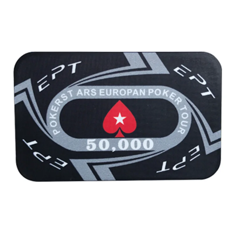 

10 Kinds EPT Poker Chips 5PCS/LOT Rectangle Poker Chips 41g Ceramics Casino Chips Texas Hold'em Poker Wholesale