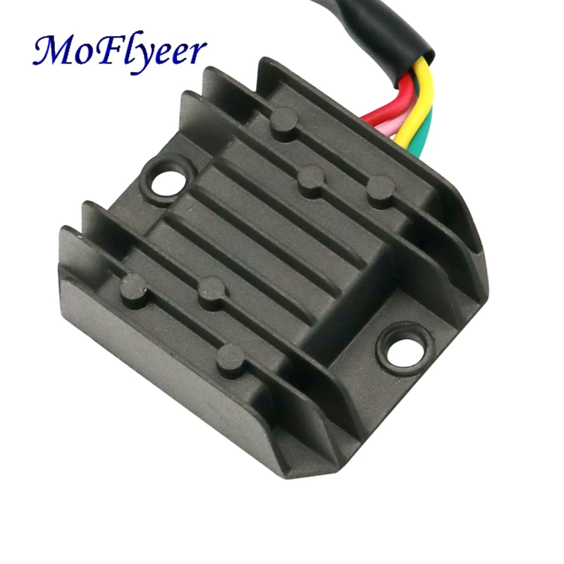 MoFlyeer мотоцикл 4 Контакты провода регулятор напряжения Выпрямитель GY6 150 250cc ATV Quad