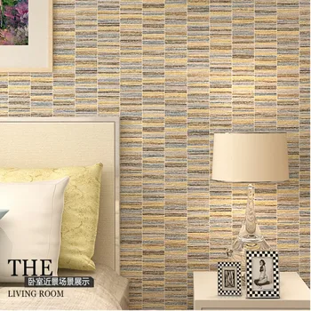

Beibehang wallpaper for walls 3 d Plain Simple Nonwovens 3D Wallpaper Warmer Bedroom Living Room TV Background Wallpaper roll