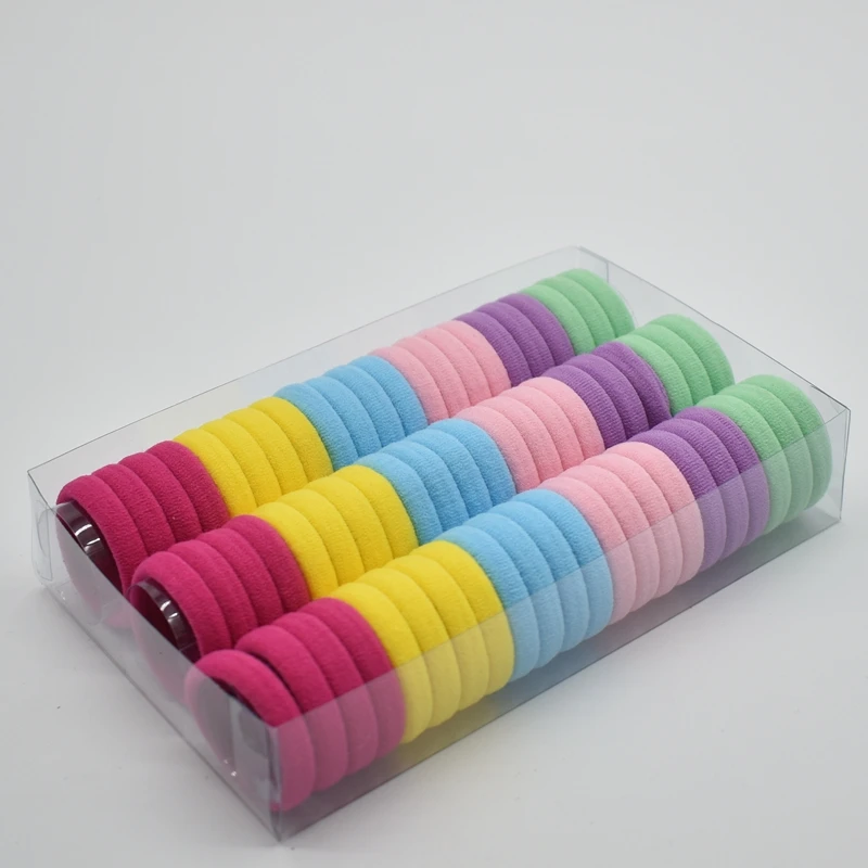 

3CM 66PCS New Women Print Cotton Elastic Hair Bands Scrunchie Gum For Hair Rubber Bands Ponytail Holder Fashion Hair Accessories