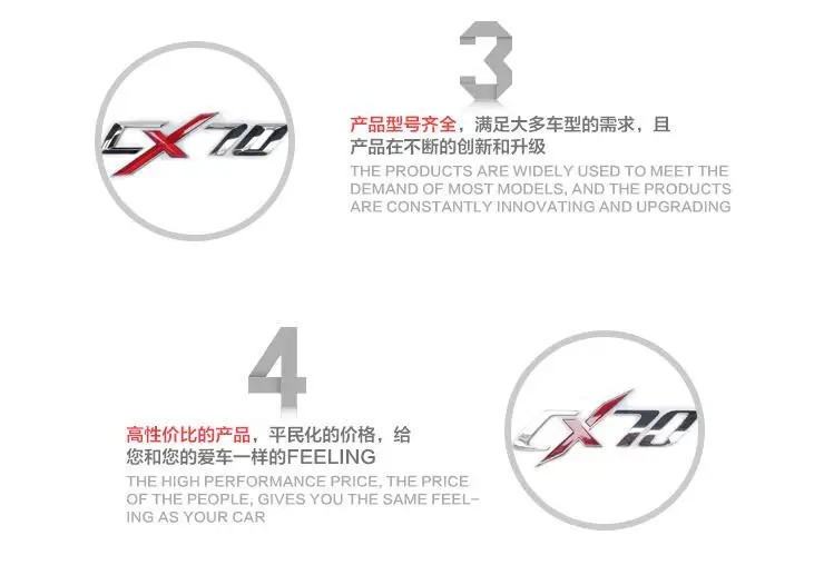 Для Changan cx70 наклейки на автомобиль знак слова декоративные вывески на багажник