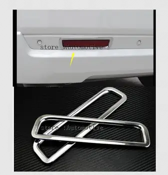 

2006 2007 2008- 2013 2014 2015 For Land Rover Freelander LR2 Chrome Rear Bumper Fog Light Cover Trim Molding Garnish Styling