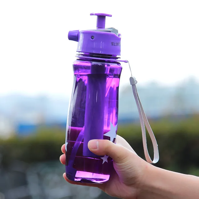 New Spray Bottle 650ml Large Capacity Water Sprayer Summer Sports