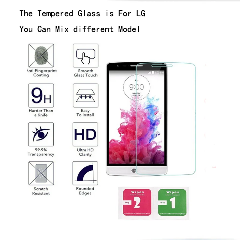 

10 PCS Premium Tempered Glass Screen Guard Protector Film For LG K5 2017 K20 Plus LV3 LV5 X Power 2 X View