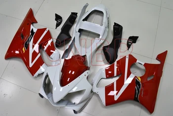 

Fairings CBR600 F4i 2001 - 2003 Red White Bodywork CBR F4i 2002 Plastic Fairings CBR F4i 02 no paint