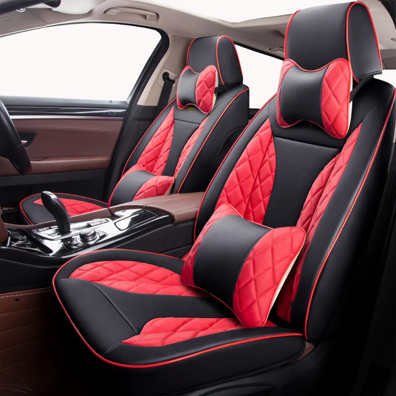 Custom leather car seat cover For Mercedes Benz A B C D E S series Vito