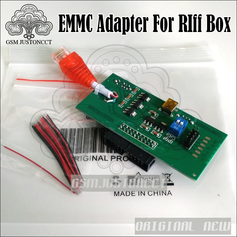

2018 original new Perform eMMC work without modifying your box EMMC Adapter for Riff BOX jtag software repair tools