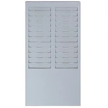 Держатель для карт рабочего времени, пластиковый настенный держатель для карт, держатель для карт рабочего времени