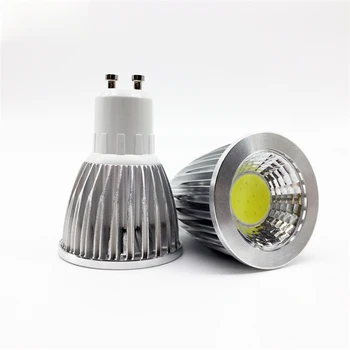 

High Power Lampada Led MR16 COB 9W 12W 15W Dimmable GU10 220V Led Cob Spotlight Warm White/Cool White MR 16 12V LED Bulb Lamp