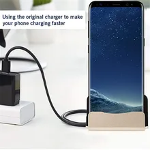 Настольная зарядная станция type-C для Xiaomi mi x 3 2s 2 8 Lite Pro A2 Max 3 2 Black Shark Helo Pocophone F1