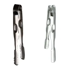 10 шт. кухонные инструменты Портативный Зажим Щипцы из нержавеющей стали сервировочная еда фруктовый лед сахарный кубик зажимы Кухонные гаджеты барные принадлежности