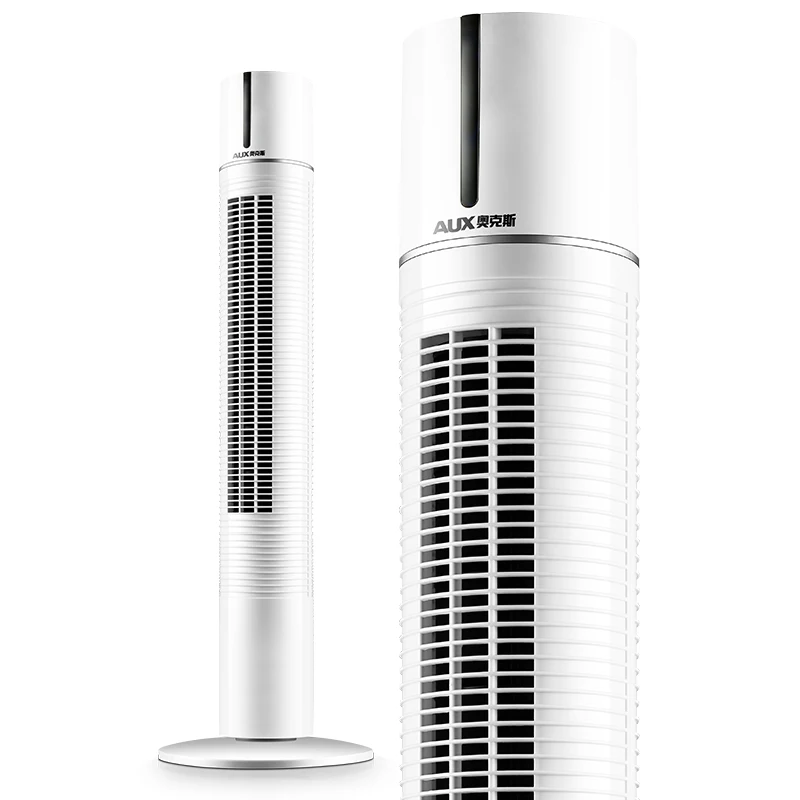 

AUX Vertical Remote Control Electric Heater 850mm Height 15h Timing Household 40W Energy Saving Electric Tower Mute Fan Heater