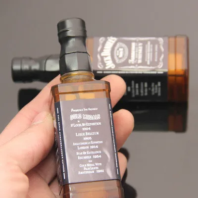 

Mini Creative Butane Lighter Wine Bottle Model Fire Starter Collection Gift Cigarette Accessories