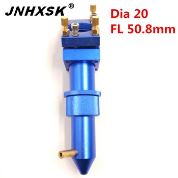 

JNHXSK Diameter 20mm Focal length 50.8mm laser head blue color used for CO2 engraver and cutter machine long life time quality