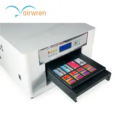 Независимый насос для подачи чернил Системы УФ принтер с 5760*1440 точек/дюйм A3 Размеры аппарат плоскостной печати