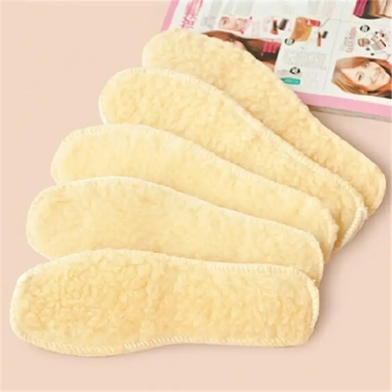 

winter keep warm insoles imitation wool comfortable soft anti-deformation man and women snow boots fur insoles size 35-44