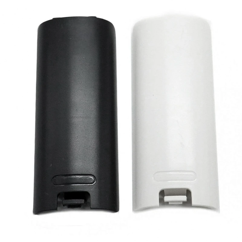 

2pcs Black and White Replacement Battery Back Door Cover Shell for Nintendo Wii Remote Controller