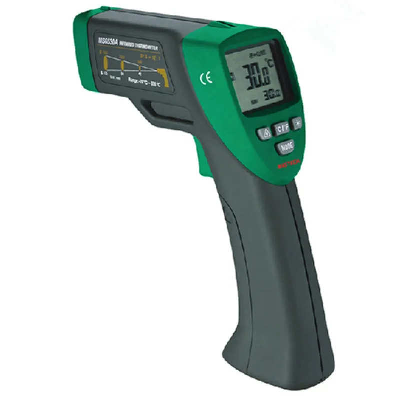 

MASTECH MS6530B 12:1(D:S) Digital Non-contact Infrared Thermometer IR Temperature Meter with Laser Sighting and Backlight