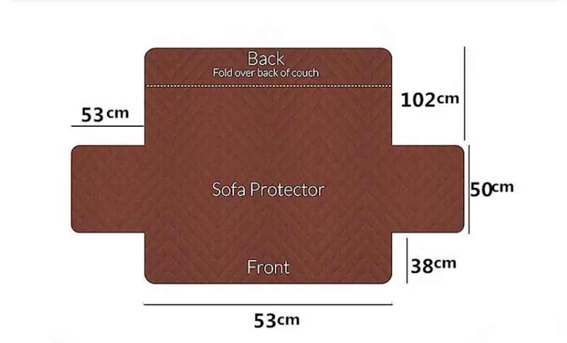 New1/2/3 местный домашними животными, котом, собакой; Водонепроницаемый Реверсивный диван Чехол Защитная пленка Водонепроницаемый Реверсивный съемный подлокотник чехлов