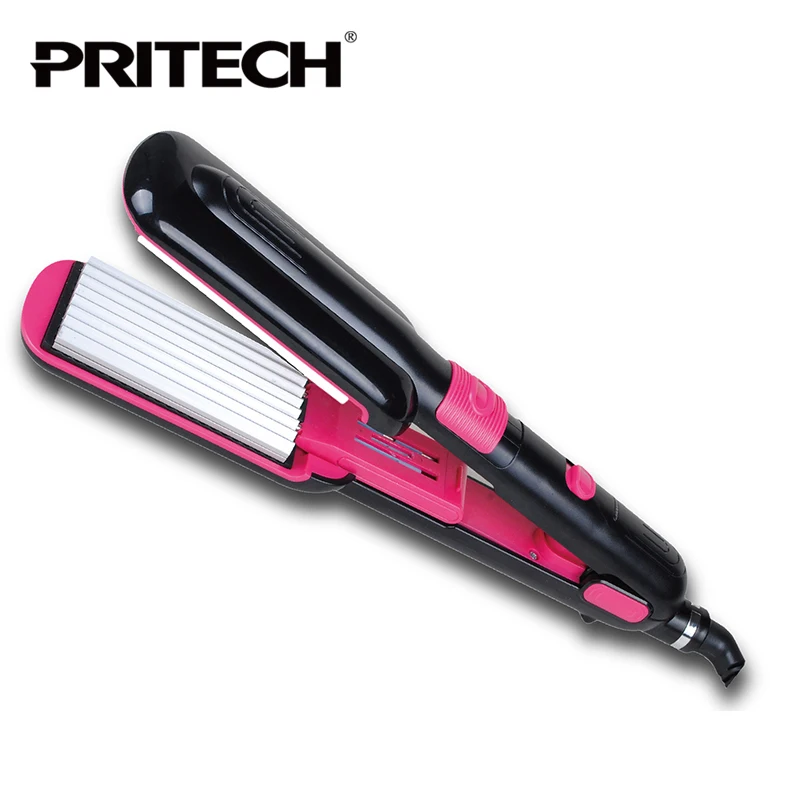 PRITECH Brand 2 IN 1 Hair Straightener Hair Curler Irons Professional