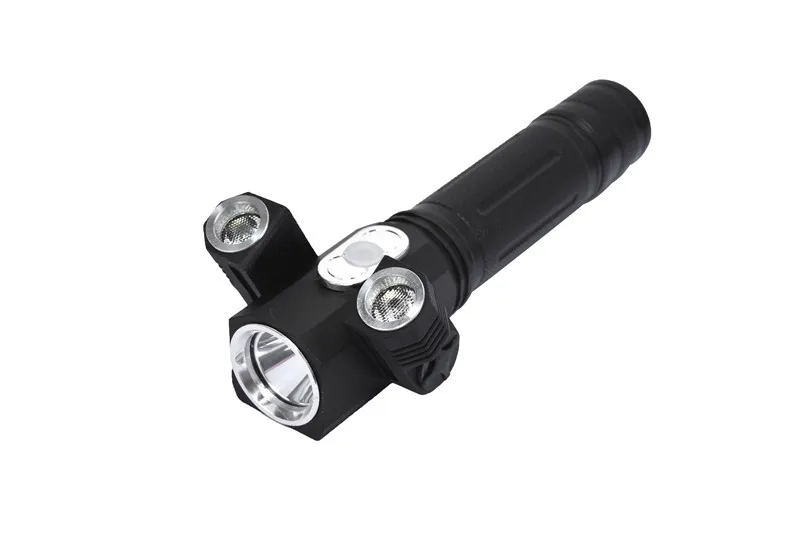 3800LM Cree xml t6+ 2Q5 фонарик мощный светодиодный фонарик перезаряжаемый фонарь вспышки света Применение 18650 Батарея для Кемпинг пеший туризм