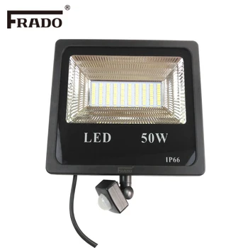 

Outdoor sports sensor PIR sensor LED spotlight IP65 10W 20W 30W 50W 110V 220V LED flood light with motion sensor yard lamp