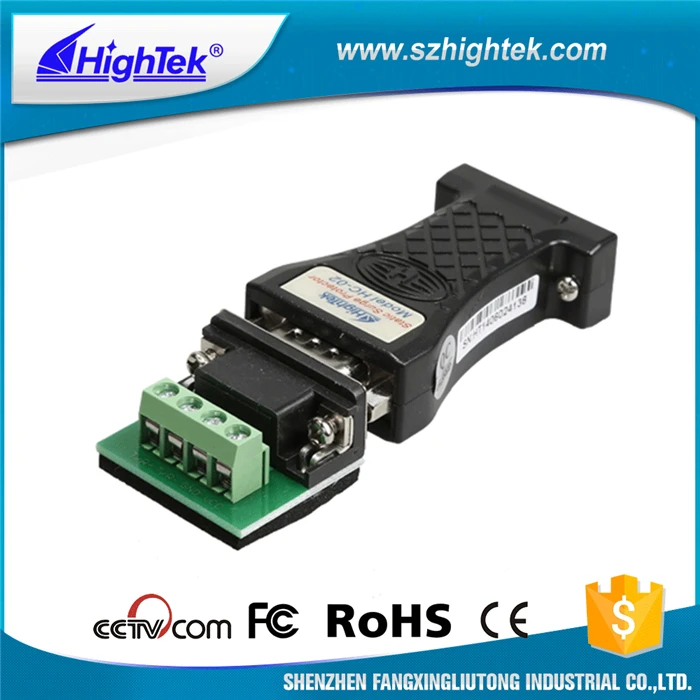 HighTek HC -02 Industrial Rs232 To Rs485 Converter Serial Data Adapter RS-232 RS-485 with 600W surge protection | Компьютеры и офис