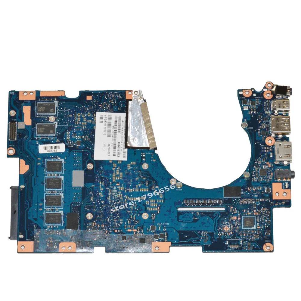  UX330UB Motherboard I7CPU 4GB RAm For ASUS UX330UB UX330U laptop Motherboard UX330Ub Mainboard UX33