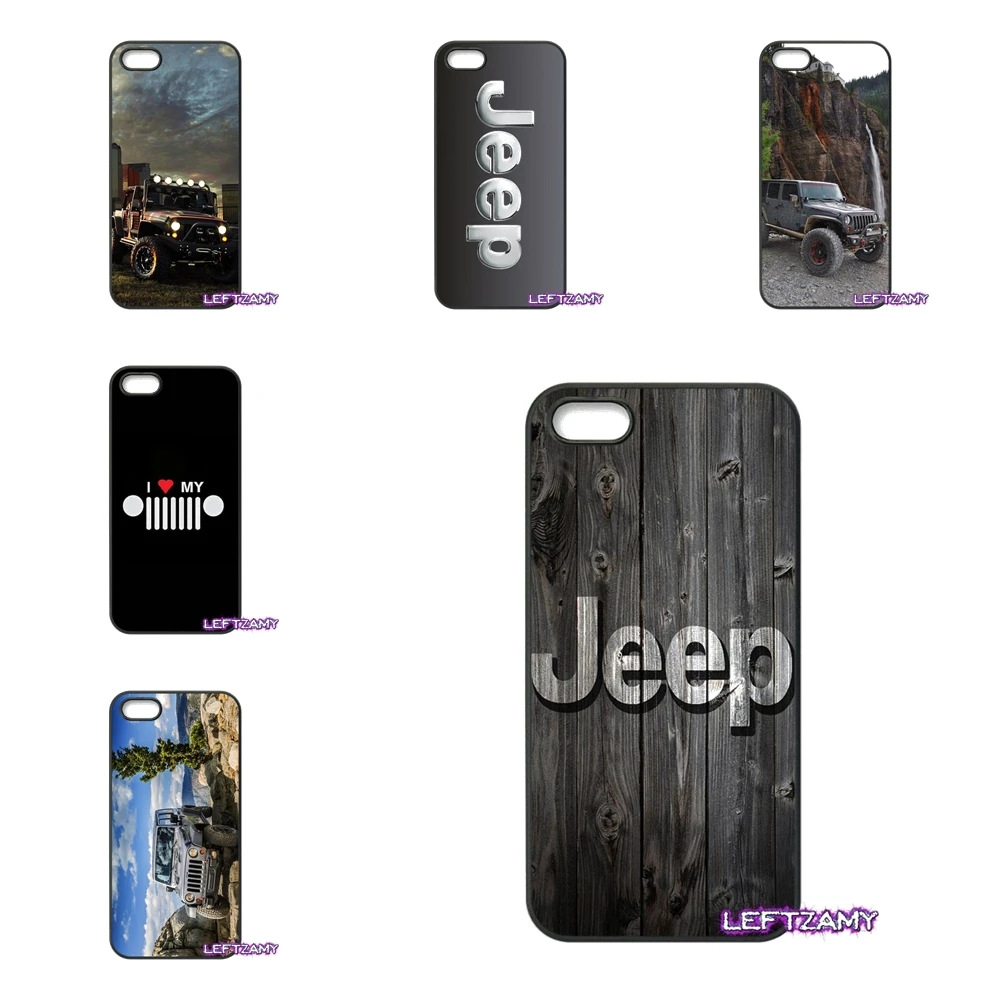 

For iPhone 4 4S 5 5C SE 6 6S 7 8 Plus X 4.7 5.5 iPod Touch 4 5 6 Jeeps Wrangler Unlimited Cell Phone Case Cover