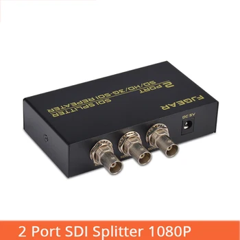

2 Port SDI Splitter 3G HD SD SDI Amplificatore di Distribuzione Video 1080P Ripetitore Splitter With Power FJ-SDI102