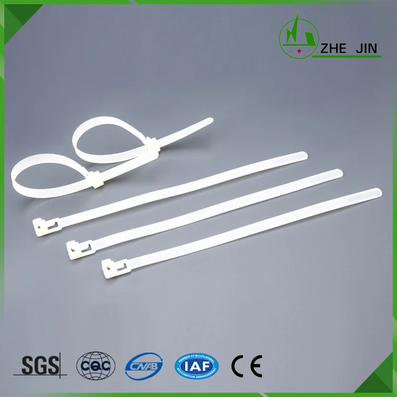 Zhejin (100 pcs) ZJ-8 * 350mm 14 나일론 releasable 나일론 케..