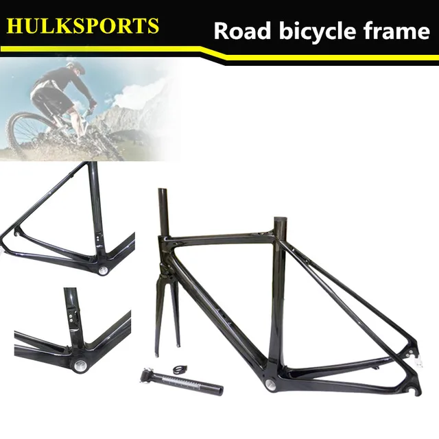 Cheap HK-CR-036 2015 new designer 100% Full carbon monocoque road bike frame super light carbon frame Include carbon cycling fork