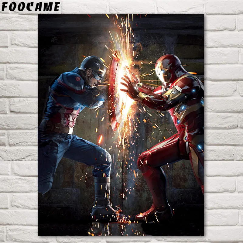 

Superhero The Avengers Movie Captain America Art Silk Poster Decorative Picture(12x16,18x24,24X32 inches)Free Shipping