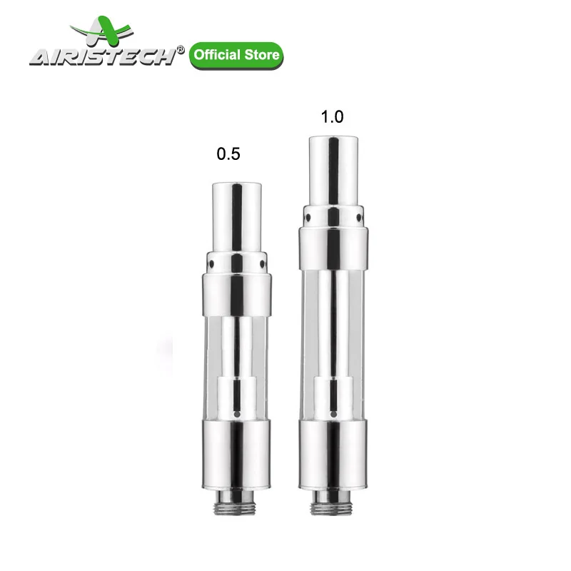 

AIRISTECH airis VE12 Qcell Hearting Cartridge Top Airflow Atomizer 510 thread for CBD Oil Vaporizer 0.5/1ml Coil Vape Tank