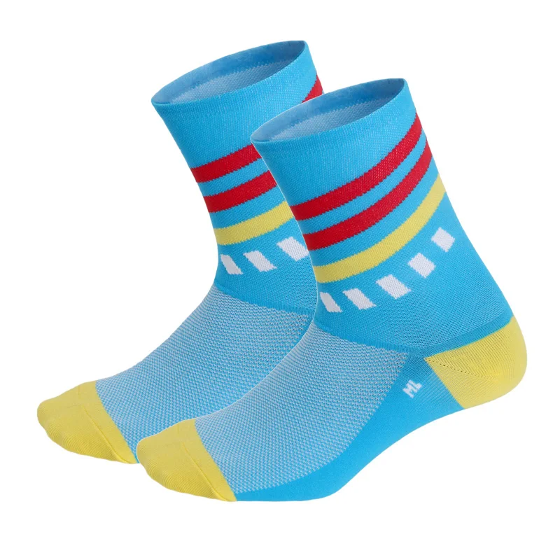 

2019 Anti Slip seamless Cycling Socks Integral Moulding High-tech Bike Sock Compression Bicycle Outdoor Running Sport Socks