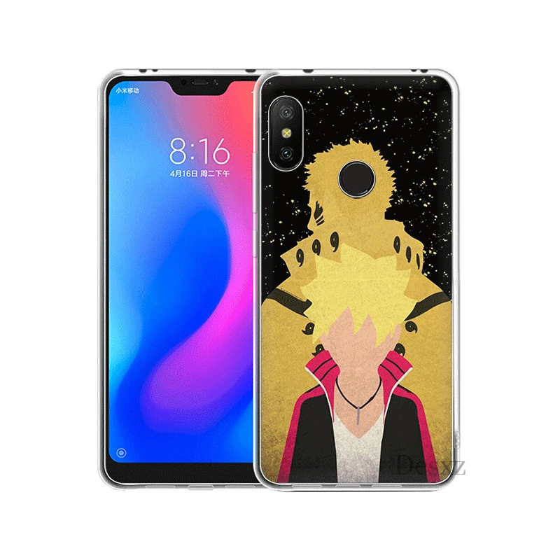 Чехол для Redmi 3S 3 4 4A X 5 5A Plus 6 6A S2 Pro Prime Чехлы Аниме Наруто