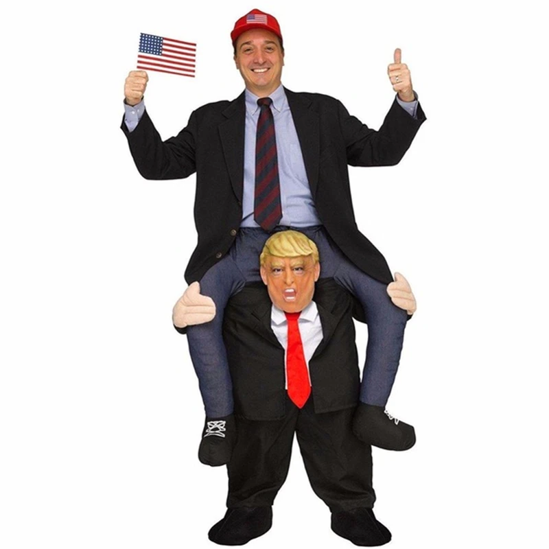 Брюки для костюмированной вечеринки Дональд Трамп костюм забавная Одежда