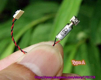 

10cps/lot ! 3.2mm vibrating motor for smartphone DC3V-4.2V ultra micro motor 3.2*12.2mm coreless motor ~