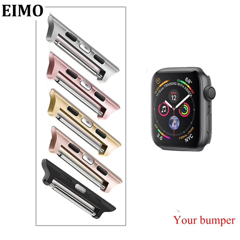 Adapter Connector For Apple Watch band 4 3 iwatch 42mm/38mm 44mm/40mm