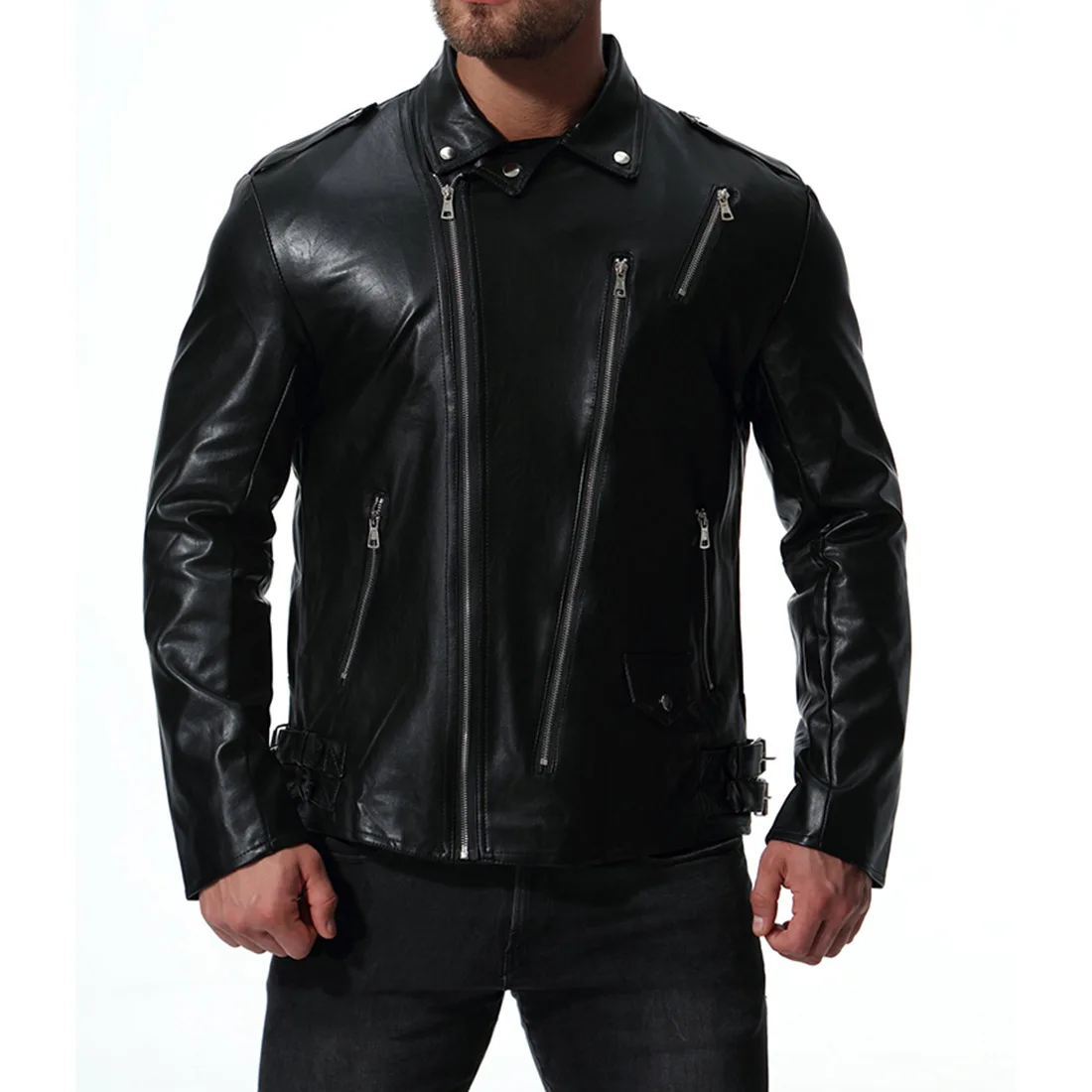 2018 New Jacket Men Hot Sale High Quality Leather Clothing For ...