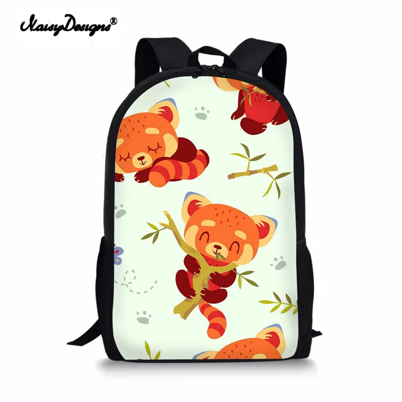 #*Cheap Cartoon Cute Panda Print Childrens Backpack Schoolbag School Bags Set Laptop Backpack girl School Bag Orthopedic Animal 3D anime