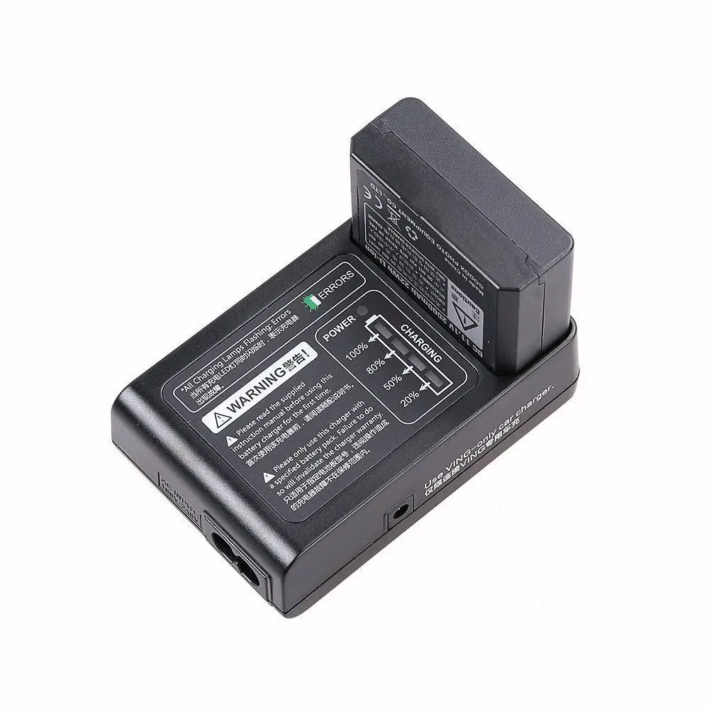 GODOX VC-18 Charger Kit for Godox VB18 Li-ion Battery Ving V850 V850 II V860II-S V860C V860II Speedlite Flash
