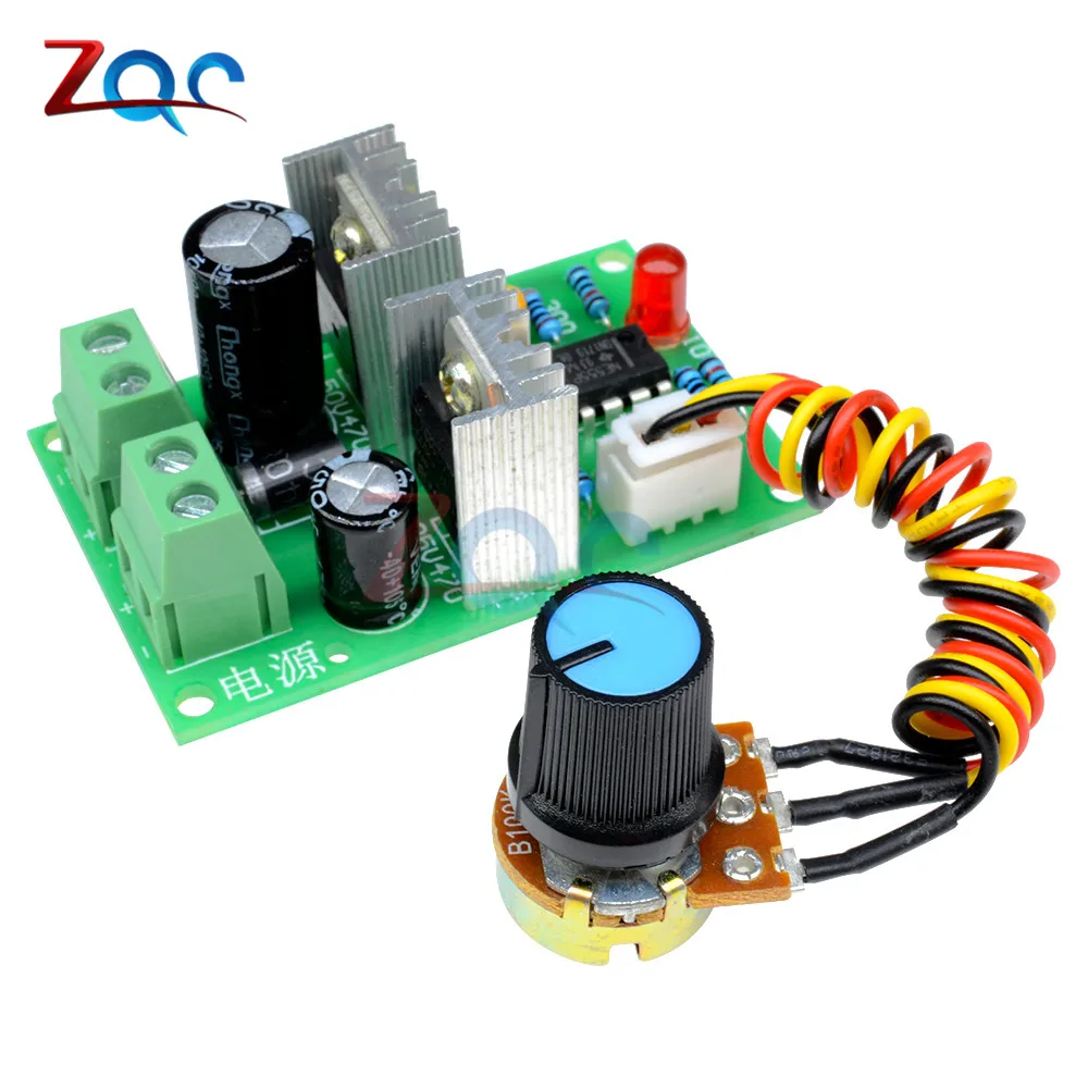 

DC 12V/24V/36V 3A Pulse Width PWM Motor Speed Regulator Controller Switch Module