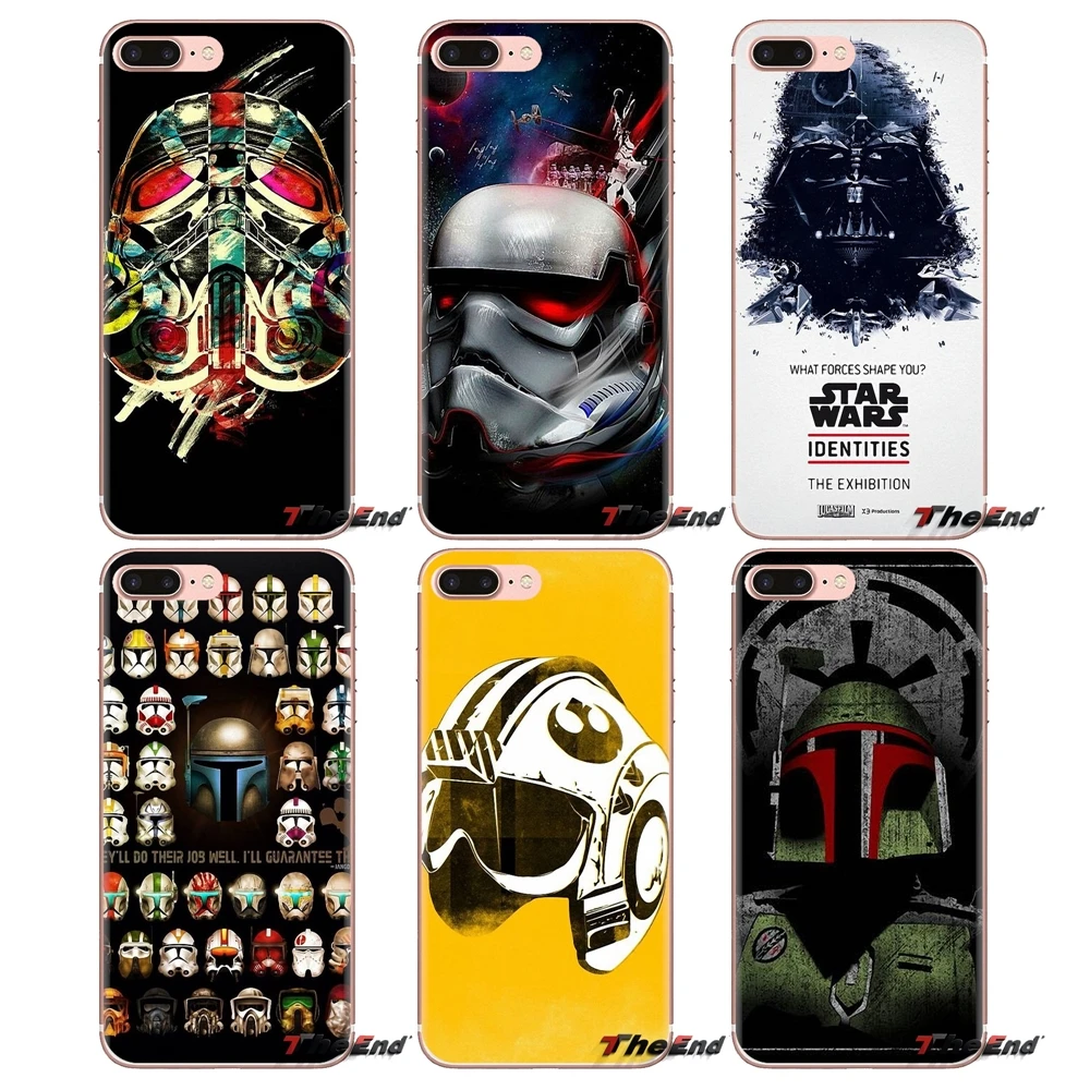 Star Wars different troppers Helmet Silicone Phone Housing For iPod Touch Apple iPhone 4 4S 5 5S SE 5C 6 6S 7 8 X XR XS Plus MAX |