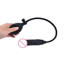 Huge Inflatable Dildo Pump Big Butt Plug Penis Realistic Large Soft Dildo Suction Cup Sex Toys
