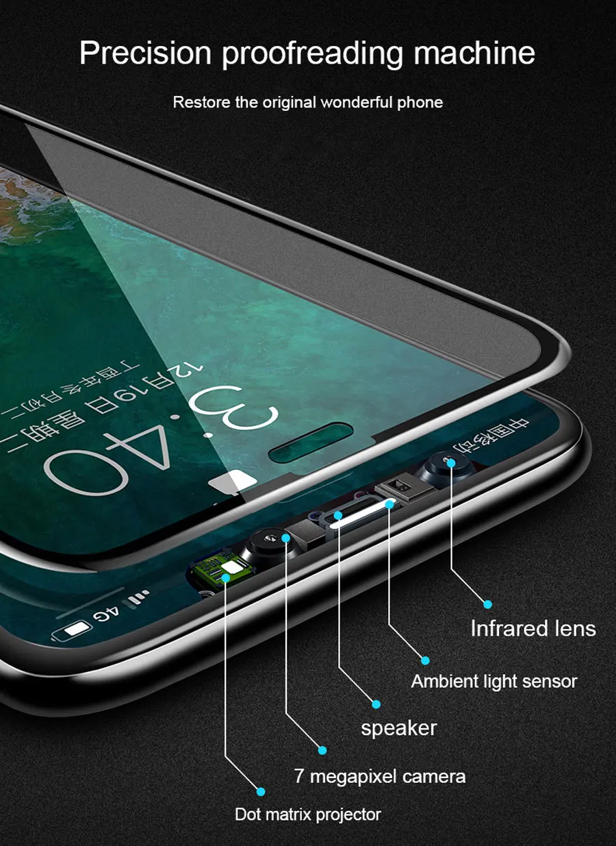 Стекло на iPhone X XS Max XR 11 Pro Max Защита экрана для iPhone 10 7 8 6 6S Plus закаленное стекло объектив камеры задняя пленка