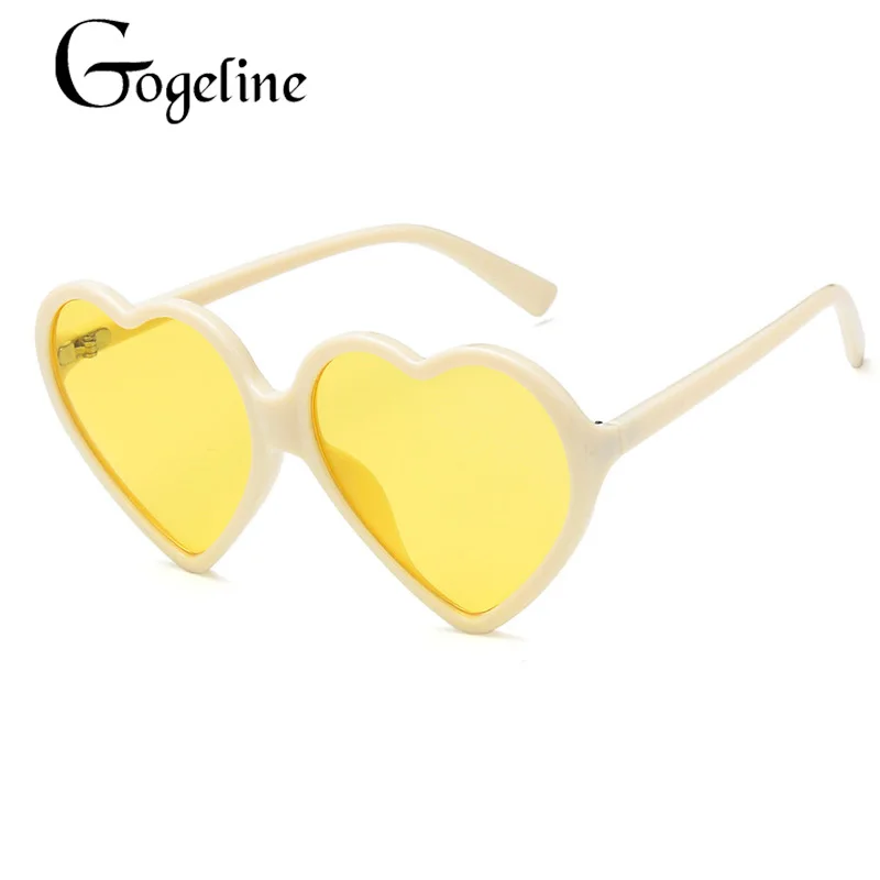 New Love Heart Sunglasses Women 2021 Fashion cute sexy retro Cat Eye Vintage cheap Sun Glasses red purple tea UV400 Lens female oversized sunglasses Sunglasses