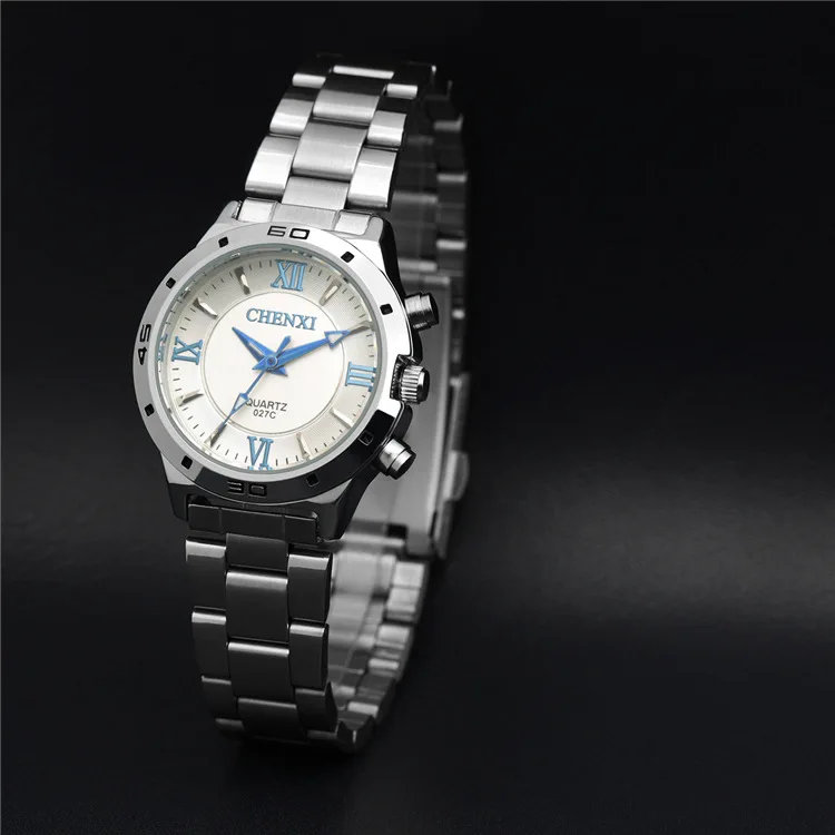 Наручные часы Мужские лучший бренд класса люкс известные деловые наручные часы Мужские кварцевые часы Relogio Masculino - Цвет: Women white face